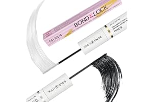 ‎CALAILIS Wimpernkleber und Sealer, CALAILIS Lash Bond and seal für DIY Wimpern Einzeln, lang anhaltender Halt von 72 Stunden, wasserfest, nicht reizend, geeignet für empfindliche Augen