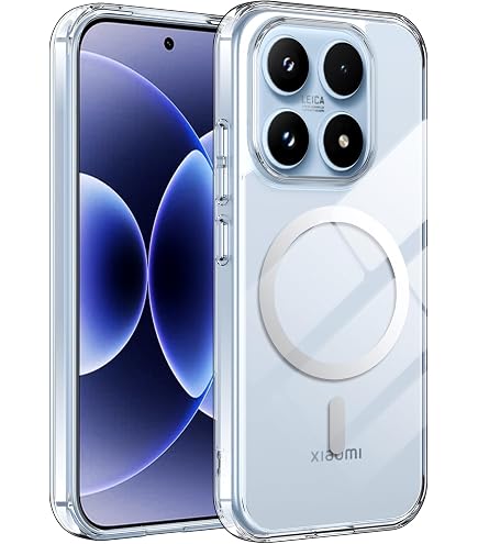 Custodia Per Xiaomi 17 – Cover Con Anello 360° E Supporto Magnetico, Protezione Antigraffio E Antiurto, Blu