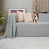 LATUDA CONCEPT Koltuk &Ouml;rt&uuml;s&uuml; Ş&ouml;nil Kaymaz &Ccedil;ift Taraflı &Ccedil;ekyat &Ouml;rt&uuml;s&uuml; Koltuk Şalı 175x300 - TAŞ
