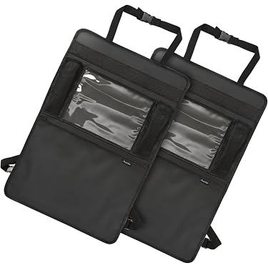 Rückenlehnen-Schutz Für Autositz Mit Stauraum – Kickmatte Für Kinder, Blau, 76,2 X 45,7 Cm, 2 Stück