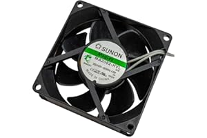 Ventilatore 230 V AC 4,6 W 80 x 80 x 25 mm 67,9 m³/h 3200 U/min 67,9 m³/h Sunon MA2082HVL