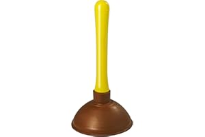 PARODI&PARODI Parodi & Parodi, Limpieza con Ventosa, vipla/poliestireno, Amarillo/Rojo, 25 x 12 x 12 cm