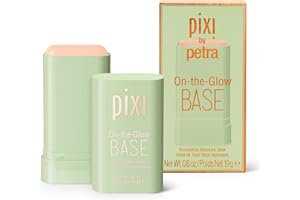 Pixi Beauty On-the-Glow Base | Fond de Teint Stick Hydratant | Teinte Cream: Claire à Moyenne, Neutre | 19 g / 0,6 oz