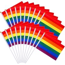 MARFOREVER Progress Pride Flaggen – 50 Stück, 16m Wimpelkette | LGBT Regenbogen-Banner Für Garten, Party & Pride Month