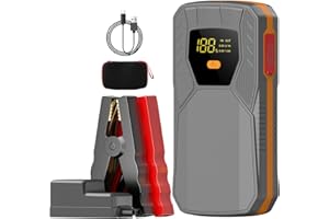 Eigotrav Booster Batterie Voiture 6000A Essence 7.5L Diesel 6L Température de décharge -20 ℃ à 70 ℃