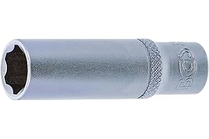 BGS 2970 | Hylsnyckelinsats Super Lock, djup | 6,3 mm (1/4 tum) | SW 10 mm | lång