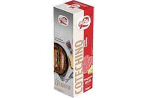 RASPINI SALUMIERI PIEMONTESI DAL 1946 Raspini cotechino precotto, scatola 500g, carne 100% italiana, senza glutine e lattosio no allergeni