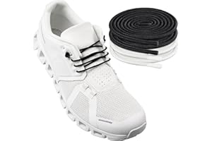 Endoto 2 Paare Elastische Ohne Binden Schnürsenkel für ON Cloud 5 Running Schuhe, Ersatz Rund Dehnbare Gummi Laces Schuhbänder Shoelaces für On Laufschuhe