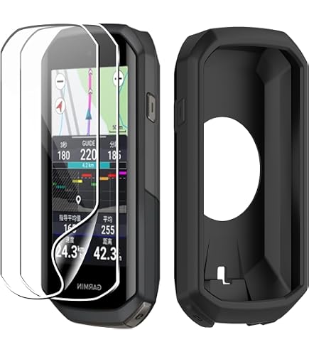 ELECTRÓNICA REY Pellicola In Vetro Temperato Per Garmin Edge 1000 – Protezione Schermo 9H + Oleofobico