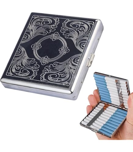 cigarette tin for roll ups amazon ROLLING KING Metal Tobacco Tin and Cigarette Case for Roll Ups WALES ,  Kingsize Cone Holder and Rolling Papers King Size Box. Boxes for Hand Rolled  Extra Slim Cigarettes : Amazon.co.uk: Fashion