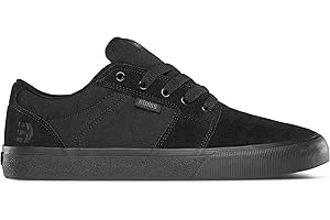 Etnies Barge LS – Look Skate Classique, Silhouette vulcanisée Mince, col Robuste renforcé, vulcanisation renforcée, Ajustement Amorti, Sneakers Quotidiennes