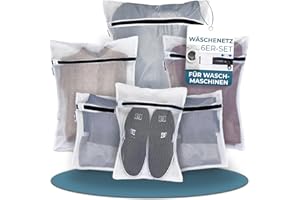 Xcelenze - Wäschenetz für Waschmaschine mit sicherem Reißverschluss | Wäschesack Waschmaschine | Wäschebeutel Trockner Wäschesäckchen Laundry Bag Wäschesäcke BH Waschbeutel Waschmaschine