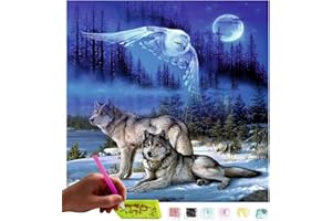 MISHBAY Diamond Painting Mosaico DIY 5D Kit Completo | Lío | Ricamo | Pintura Diamante | Pittura per numeri Diamante | Decorazione Pittorica, murale per la casa | Arts Craft