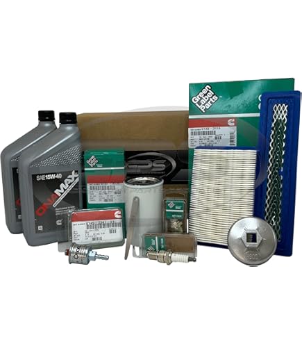 Kit de mantenimiento con filtro y bujías para generador Onan RV QG 5500 7000 Marquis Gold HGJAA ​​HGJAB HGJAC