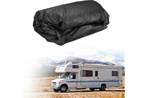 TOOSOAR Husbilsöverdrag, 210D Oxford-tyg, med förvaringspåse, UV-skydd, solskydd, för husbil (8,5 x 3 m)