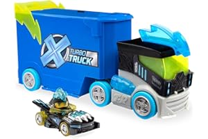 T-RACERS Turbo Truck – Camión de X-Racer con 1 piloto X-Racer y 1 vehículo X-Racer exclusivos