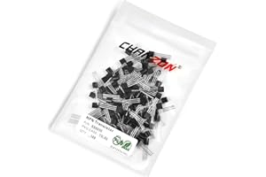 Chanzon SS8050 TO-92 NPN Power Bipolar Junction Transistor, High Performance Silicon Material (Pack of 100pcs)