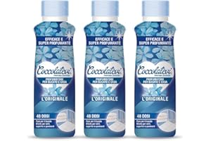 COCCOLATEVI Profumatore Bucato, Essenza Bucato da Utilizzare come Profumatore Bucato Lavatrice e Asciugatrice, Profumatore Casa o Detergente Pavimento (300 ml (Confezione da 3), L'originale)