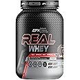 AFN Real Whey Primary Source Whey Protein Concentrate 1kg Irish Chocolate Flavor 33 Serving Enhance with BCAA, EAA, Glutamine & Digestive Enzyme with No Added Sugar 100% Natural