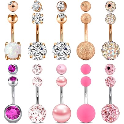 Orecchini Piercing Cartilagine Farfalla Blu - Acciaio Chirurgico 316L | Per Rook, Daith, Helix