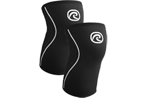 Rehband Genouillère en néoprène de 5 mm pour soutenir les genoux - Stabilise les articulations et les muscles - Idéal pour le sport la musculation