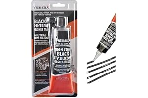 Visbella V363 Silicone Oven Glass Door Gasket Seal High Temperature Heat Resistant from -80ºF to 600ºF (Black)