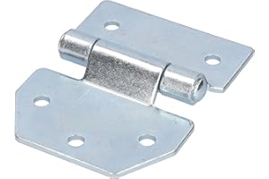 SAMETRUCK Türscharnier kurz 3 loch verzinkt Anhänger LKW PKW Klappe Türband anschraubbar