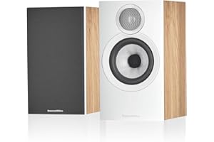 Bowers & Wilkins 607 S3 - Coppia di altoparlanti da scaffale a 2 vie con driver a cono Continuum da 12,7 cm, in rovere