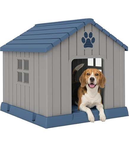 Pawhut Hundehütte für kleine Hunde bis mittelgroße Hunde für Wohnzimmer Weiß (D02-132V00WT) ab 94,90 € | Preisvergleich bei