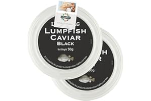 Caviar Bundle with Lykkeberg Lumpfish Caviar 50g 2 Pack + Brightdale Kitchen Booklet