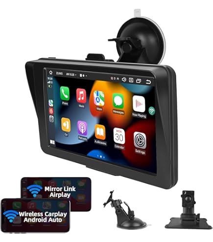 Auto Radio Android Android Auto Radio Voor Fiat Fiorino/Qubo, Peugeot Bipper, Citroën Nemo - Met Draadloze CarPlay & Achteruitrijcamera Autoradio Met Achteruitrijcamera