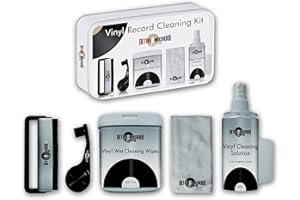 Kit de nettoyage de disques vinyles de la marque Retro Musique – Tout ce dont vous avez besoin pour protéger vos Disques vinyles et en profiter au maximum