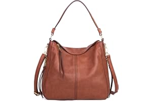 Woodland Leathers Women Handbags & Shoulder Bags Fashion Hobo Bags Faux Leather Long Strap Shoulder Bag Large Tote Bags For Women Great for Work Business School College