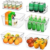 RETON 4-tlg. Küchenschranktür Organizer - Selbstklebende Aufbewahrungsboxen