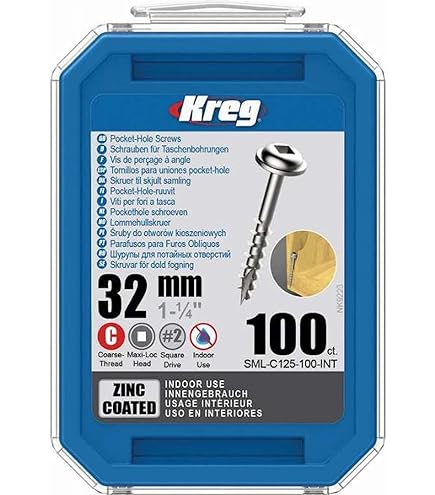 Caches Trous En Bois Massif Kreg - Pin, Lot De 50, Référence SCE00349, Pour Vis à Poches