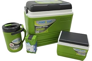 Vango Pinnacle Cool Box Cooler Ice Box | Highly Insulated, Portable, Leakproof, Durable, Ice Rentention, Food Safe - Camping, Fishing, Beach, Festival, Picnic