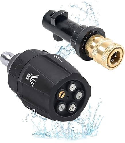 LANCIA BACCHETTA PULIZIA Grondaia Lavatrice A Pressione 4000PSI Per - Foto 4