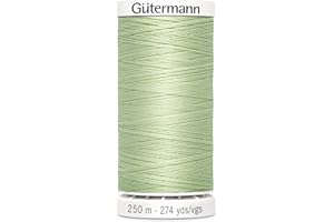 GÜTERMANN Gutermann 0818 Fil à Coudre en Polyester Vert patiné Clair 250 m