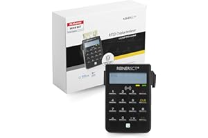 ‎REINER REINER SCT cyberJack RFID standard I Chipkartenleser für RFID-Chipkarten I Kartenlesegerät für den neuen Personalausweis & Online-Banking I Card Reader & TAN-Generator I eID Lesegerät