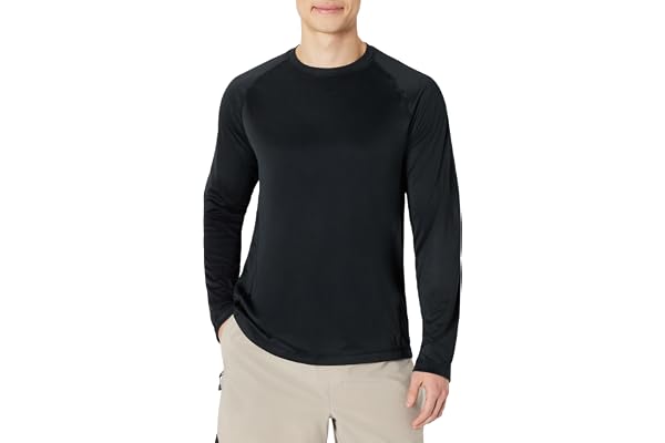 Amazon Essentials Homme T-Shirt de Bain à Séchage Rapide à Manches Longues