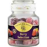 Cavendish & Harvey Mixed Berry Hard Candy Drops/Karışık Orman Meyve Aromalı Şeker Cam Kavanoz 300 g