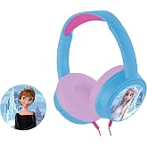 Kablolu Kulaklık Disney Frozen Karlar &Uuml;lkesi Anna Elsa &Ccedil;ocuk Kulaklığı Lisanslı DY-6513-FR2 11 ADET STİCKER İLE BİRLİKTE