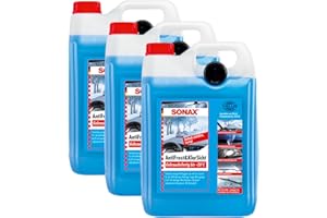 SONAX Protection contre le gel et le gel - Prêt à l'emploi jusqu'à -20 °C - 15 l - 15 l - 15 l