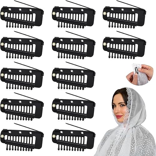 ADORNISH Dupatta 10 Teeth Invisible Extensions