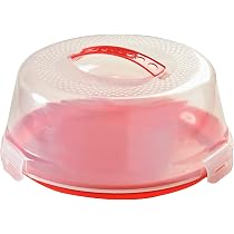 8-Inch Round Cake Carrier With Lid – Cake Storage Container, Dessert Box, Wedding & Party Use