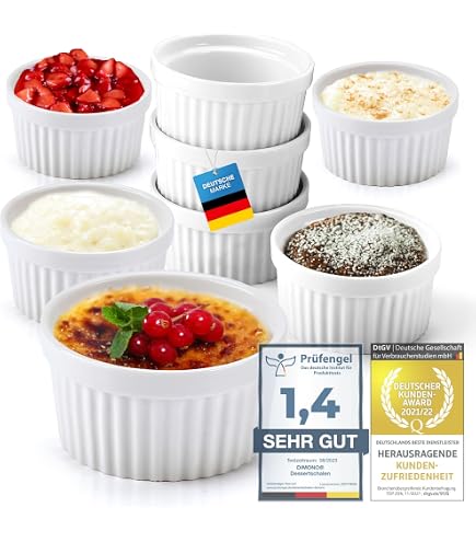 Lot De 12 Ramequins Duralex Ovenchef - 10x10x5 Cm - Neufs - Pour Four Et Table