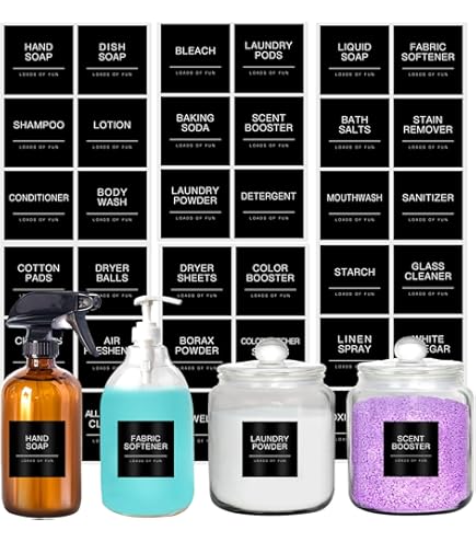 30 Etichette Impermeabili Per Bottiglie - Adesivi Rimovibili Per Shampoo, Balsamo, Bagnoschiuma - Foto 2