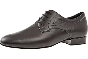 Scarpe Da Ballo Uomo Diamant - Standard E Latino | Pelle Nera, Tacco 2 Cm, Fatte A Mano In Germania - Foto 12