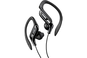 JVC HA-EB75-BN-U Ear-Clip sportowe słuchawki – ochrona przed wodą bryzgową IPX2, czarne