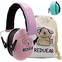 Fegtrtyoa Ohrenschützer Kinder - Mini-Headset Verstellbar & Geräuschdicht